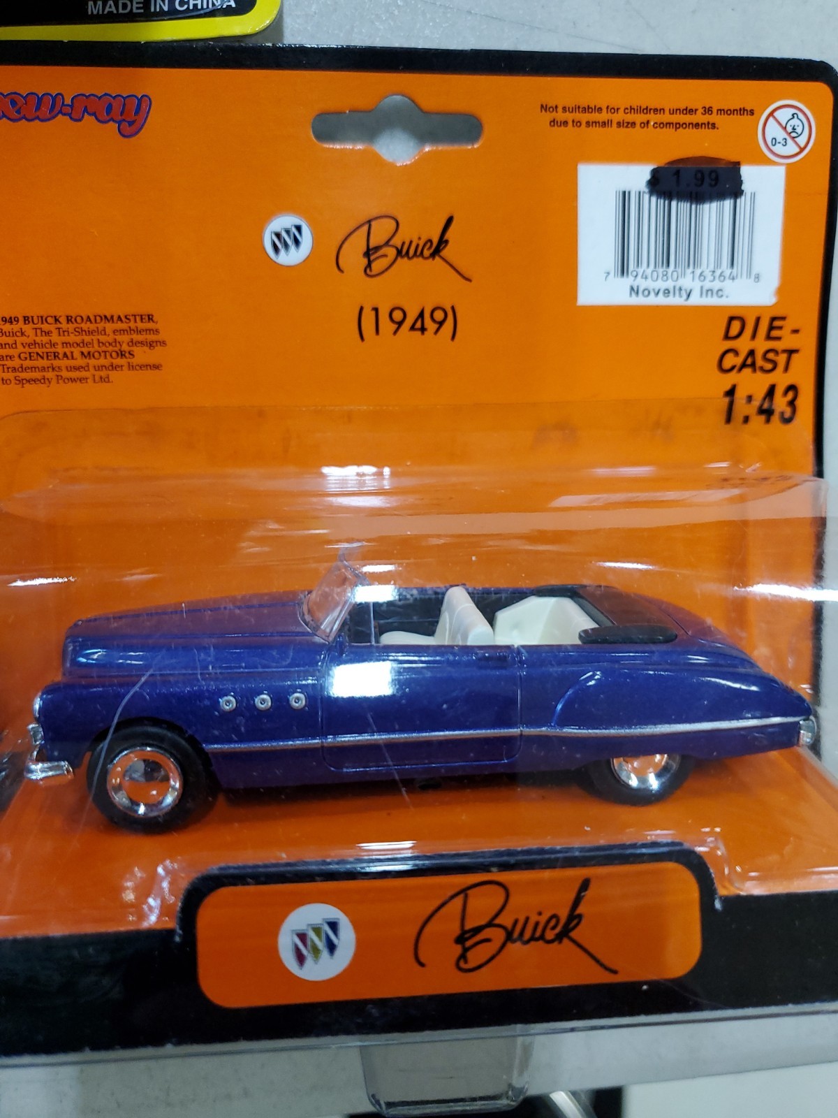 7 NEW RAY 1:43 Diecast Toy Set 185