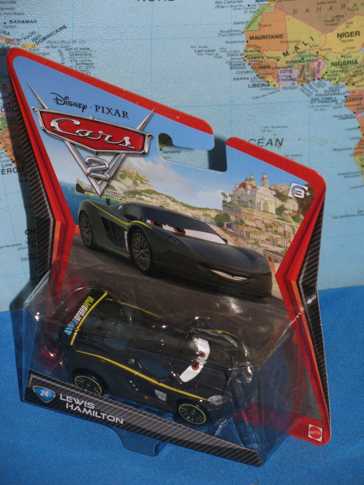 DISNEY PIXAR CARS 2 LEWIS HAMILTON #24 ***BRAND NEW & VHTF***