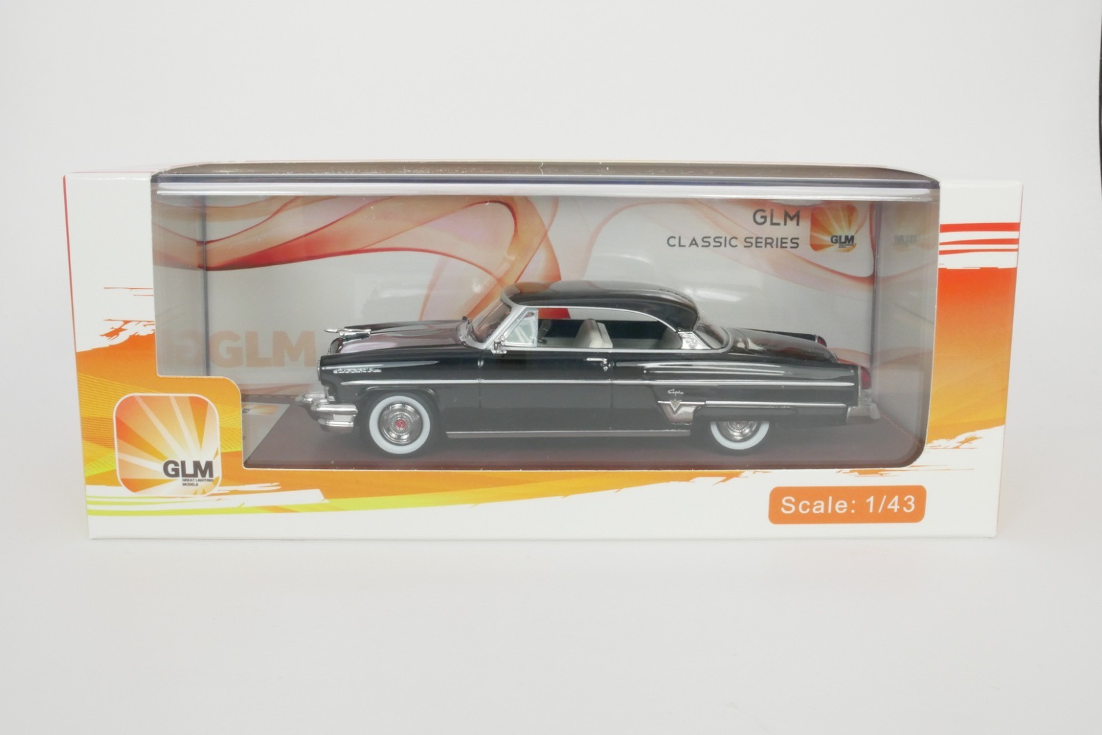 Lincoln Capri coupe 1954 – Regent Black – 1 of 109 – 1/43 GLM GLM102001