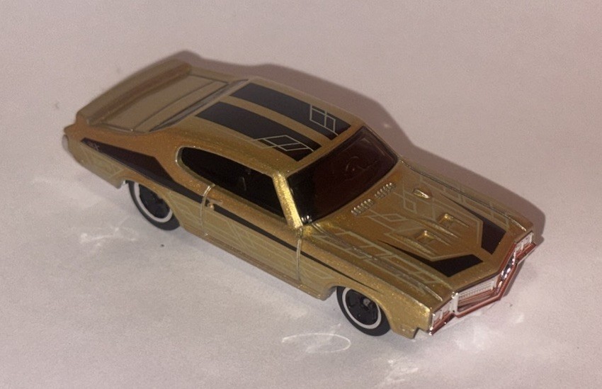 HOT WHEELS Loose ’70 Buick GSX (Gold Version)