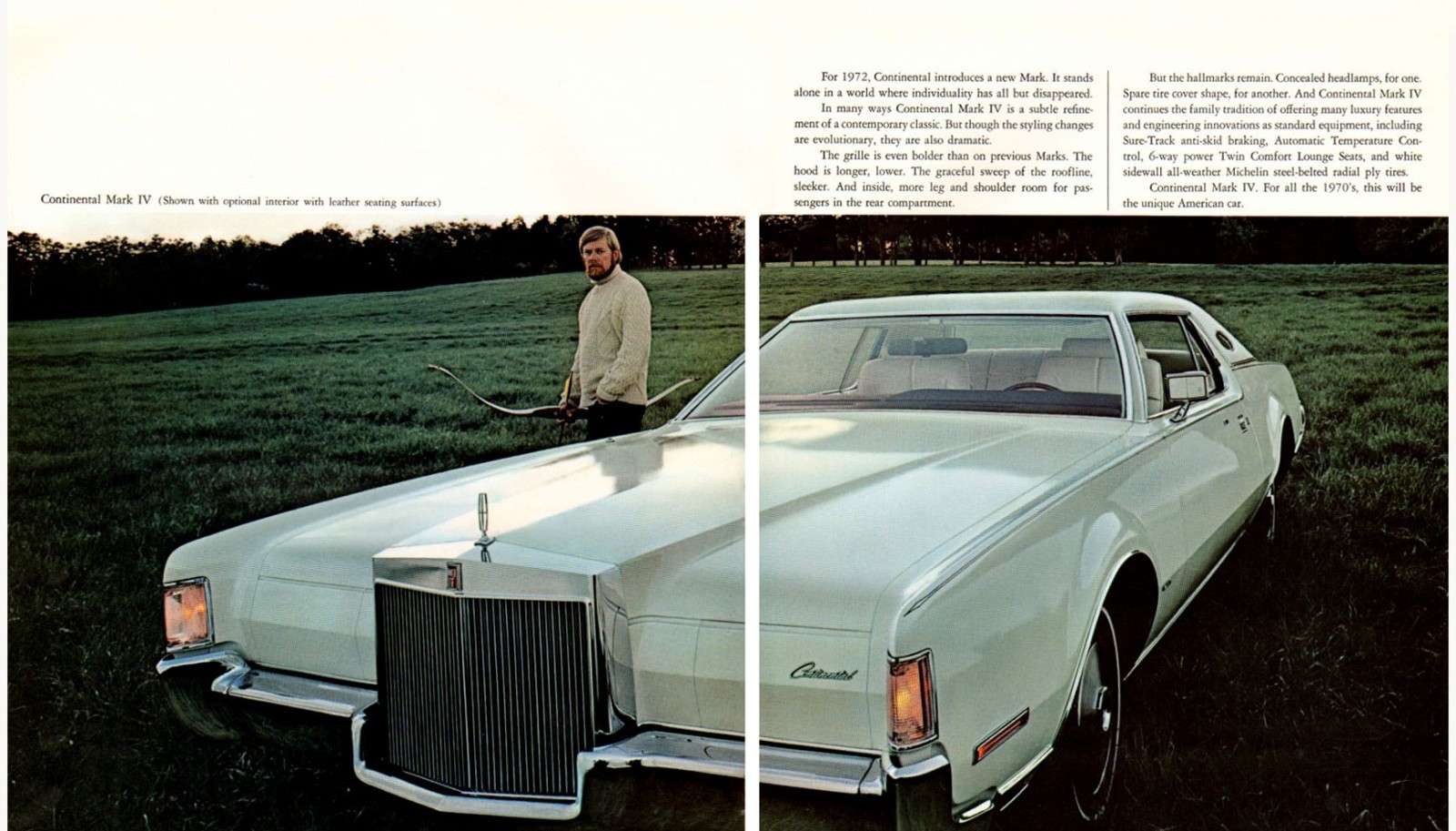 GLM 1:43 1972 Continental Mark IV by Lincoln-Mercury Ivy Green Moondust Metallic