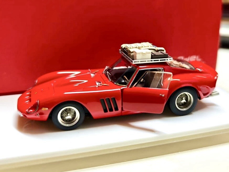1/43 Factory Built Scm Ferrari 250 Gto Rosso Corsa Red eidolon make up – NO USA