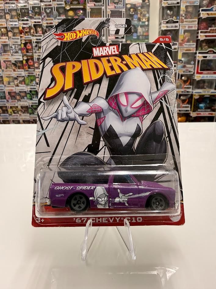 2022 Hot Wheels Spider-Man Purple ’67 Chevy C10 Ghost-Spider 5/5
