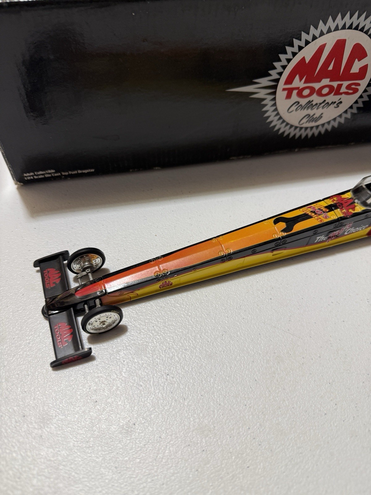 MAC TOOLS COLLECTORS CLUB 1999 PROMO NHRA Top Fuel Dragster 1/24 Diecast