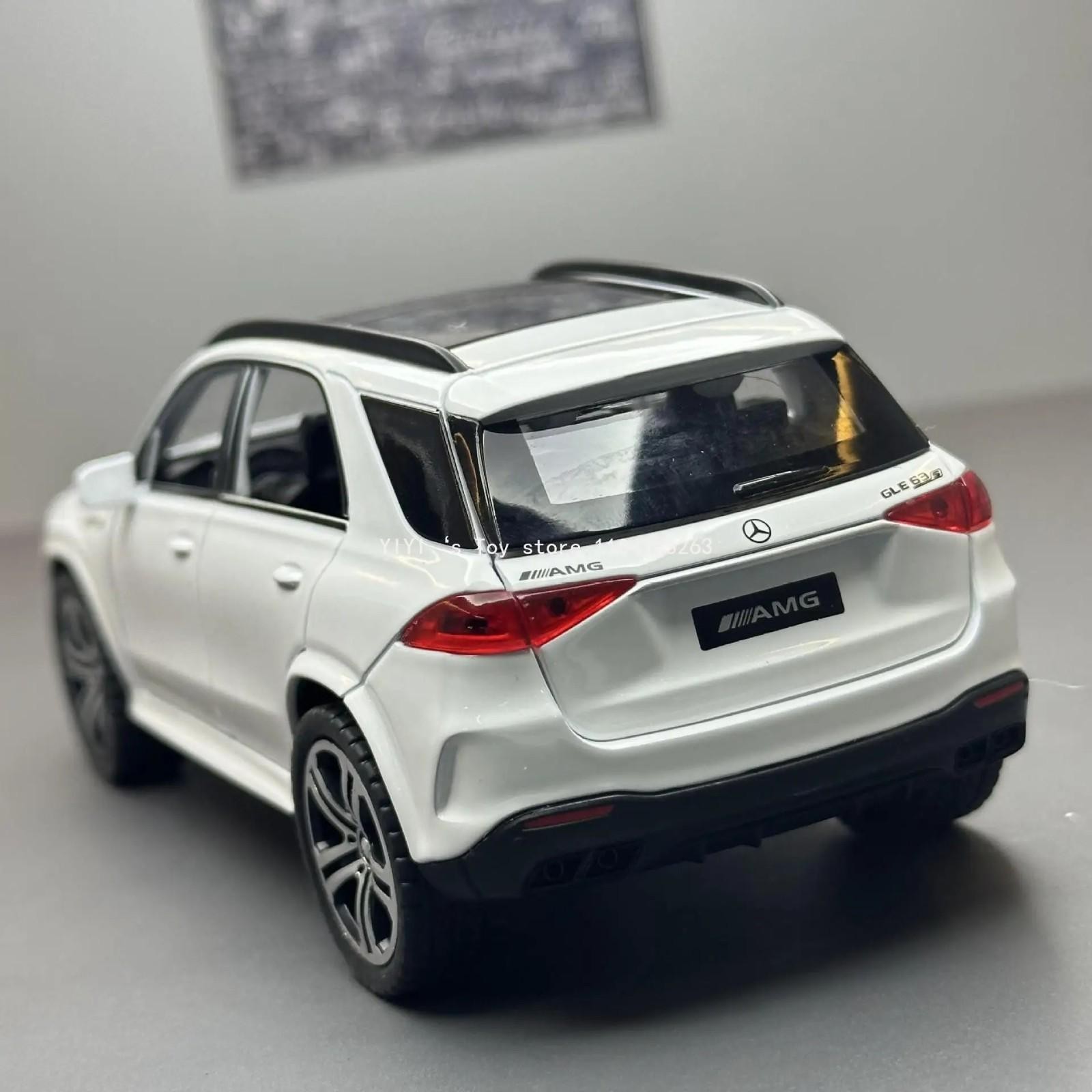 1:32 Scale Mercedes AMG GLE63 Alloy Diecast SUV Car Model Sound/Light Gift NEW