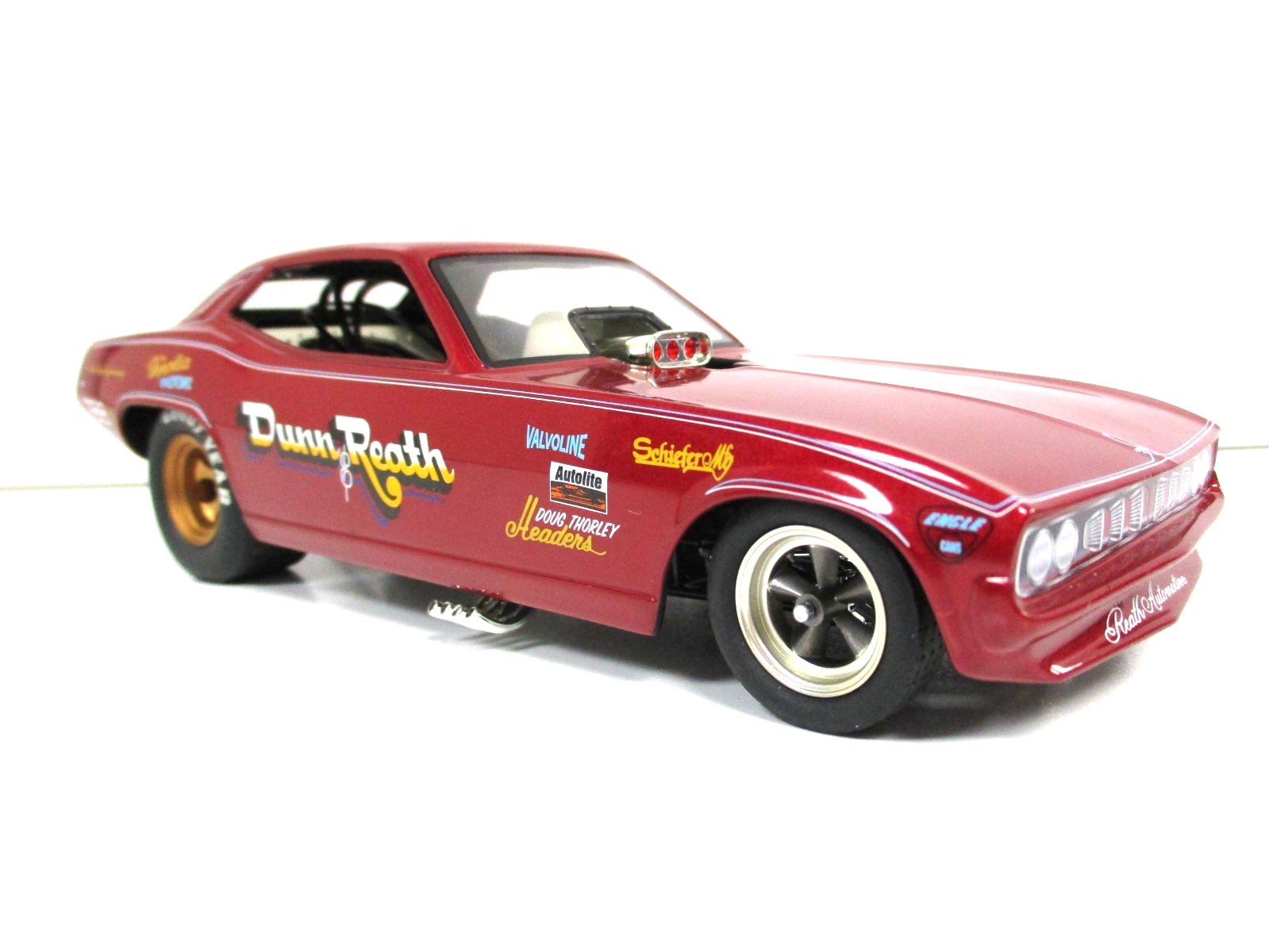 THE FLOPPERS 1320 – DUNN & REATH PLYMOUTH ‘CUDA FUNNY CAR – 1/24 DIECAST