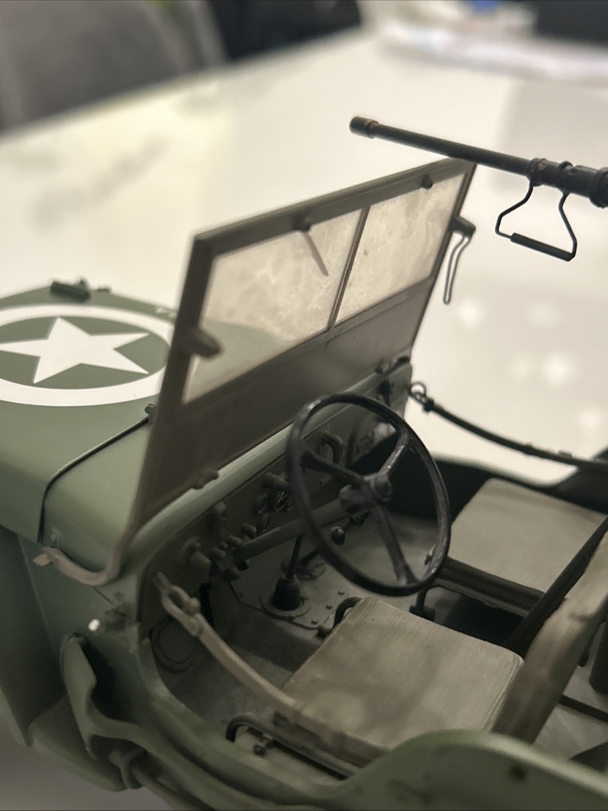 Danbury Mint 1:16 World War 2 Willy’s Jeep Replica – See Description