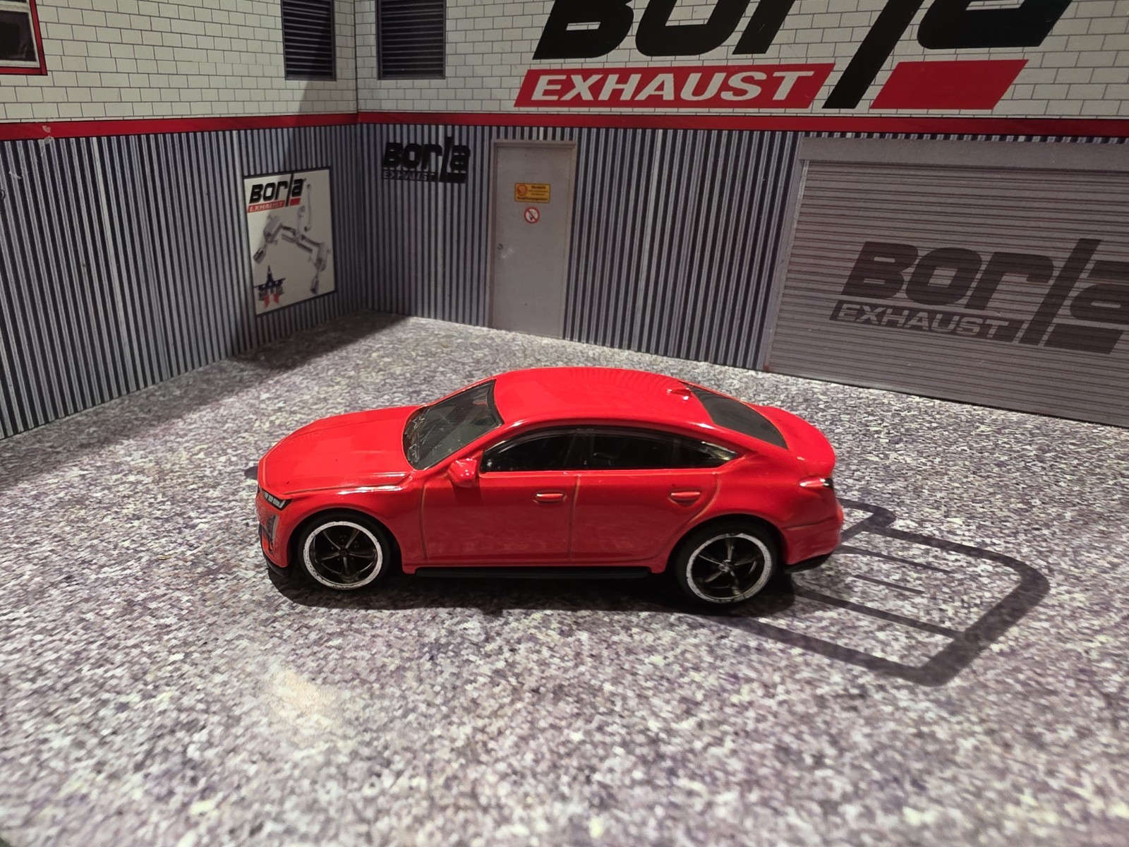 LOOSE 2022 MATCHBOX RED 2021 CADILLAC CT5-V BLACKWING WHEEL SWAP REAL RIDERS