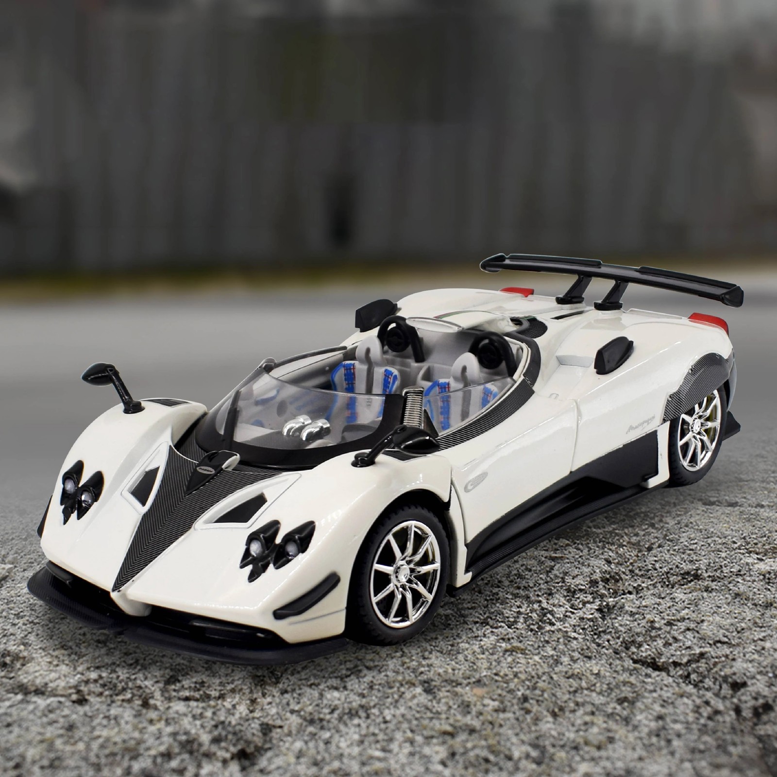 1:24 Pagani Zonda Car Model Alloy Convertible Sports Car Ornaments Car Model