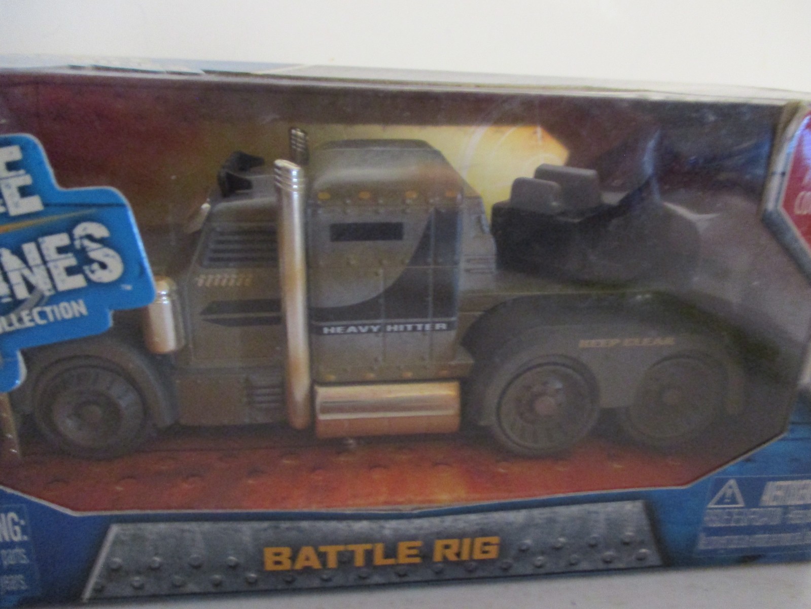 Jada Battle Machines Battle Rig Heavy Hitter Truck 1:64 2009 MIB