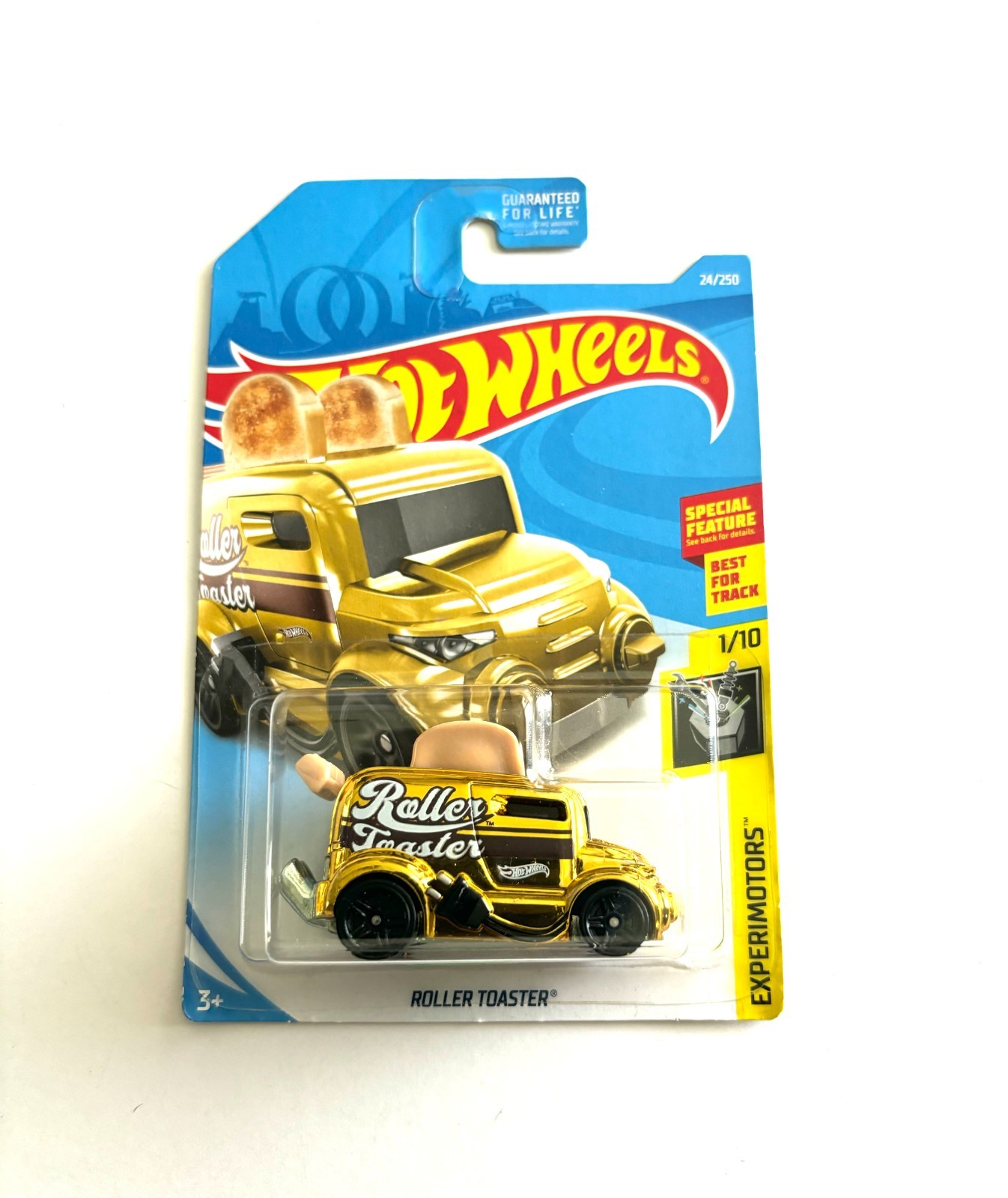 HOT WHEELS Roller Toaster gold chrome 24/250