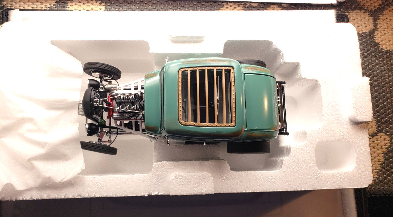 FORD 1932 SOUTHERN SPEED MARINE 5 WINDOW COUPE 1/18 ACME #A1805012 RARE HTF