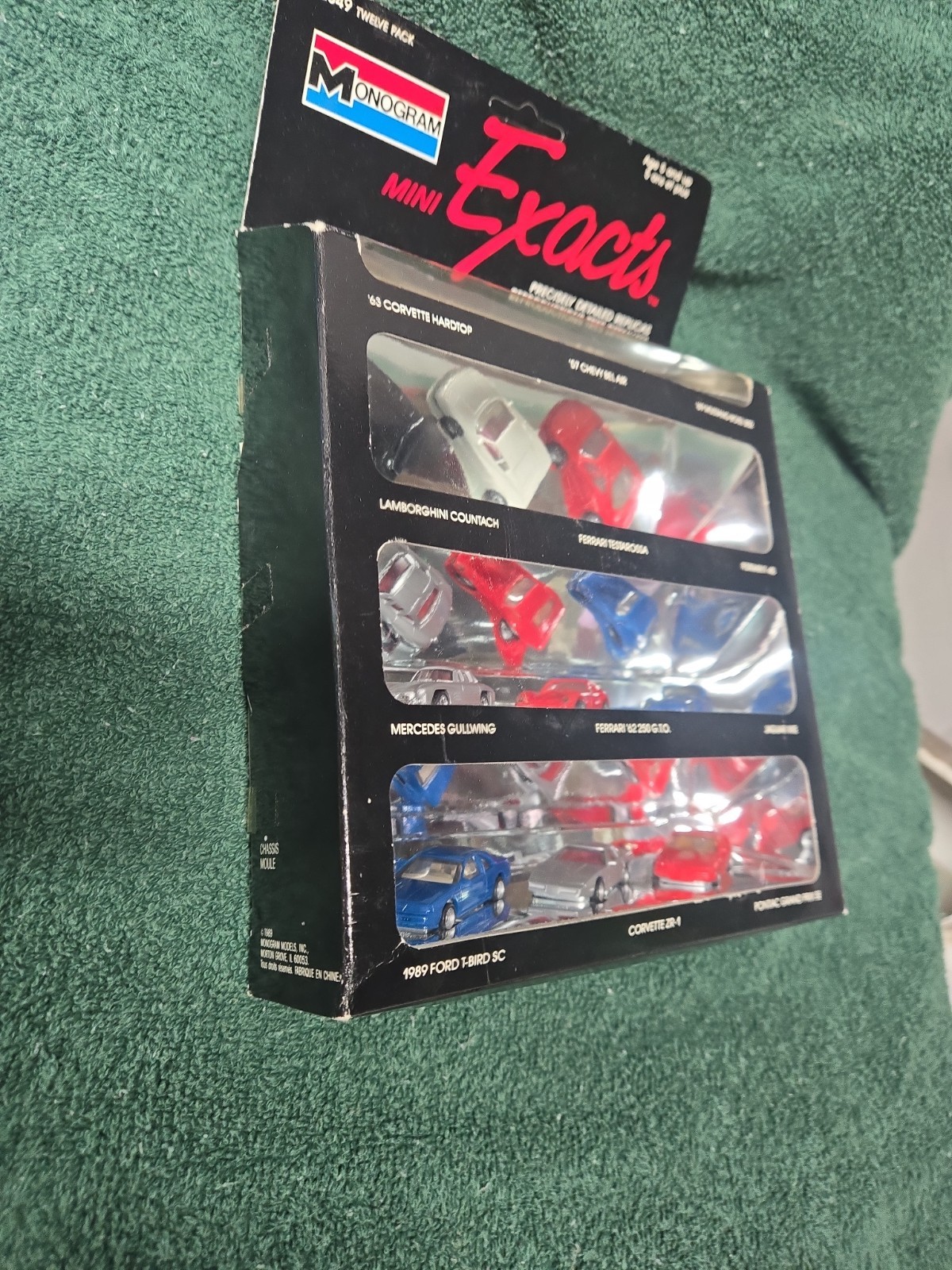 Monogram Models Mini Exacts Cars 1989 LOT of 12 HO Scale 1:87