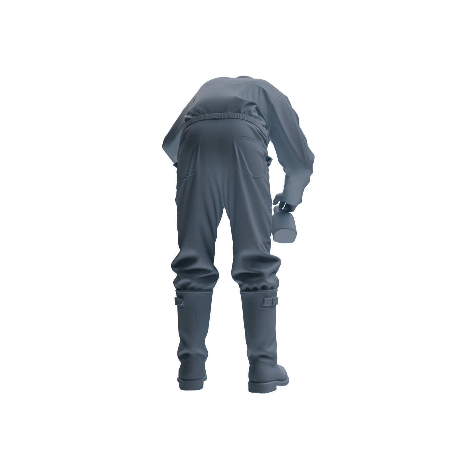 MRY-SFW 1/64/87 Farm Worker Man Multi-pose Modern HO N Scale Miniatures Diorama