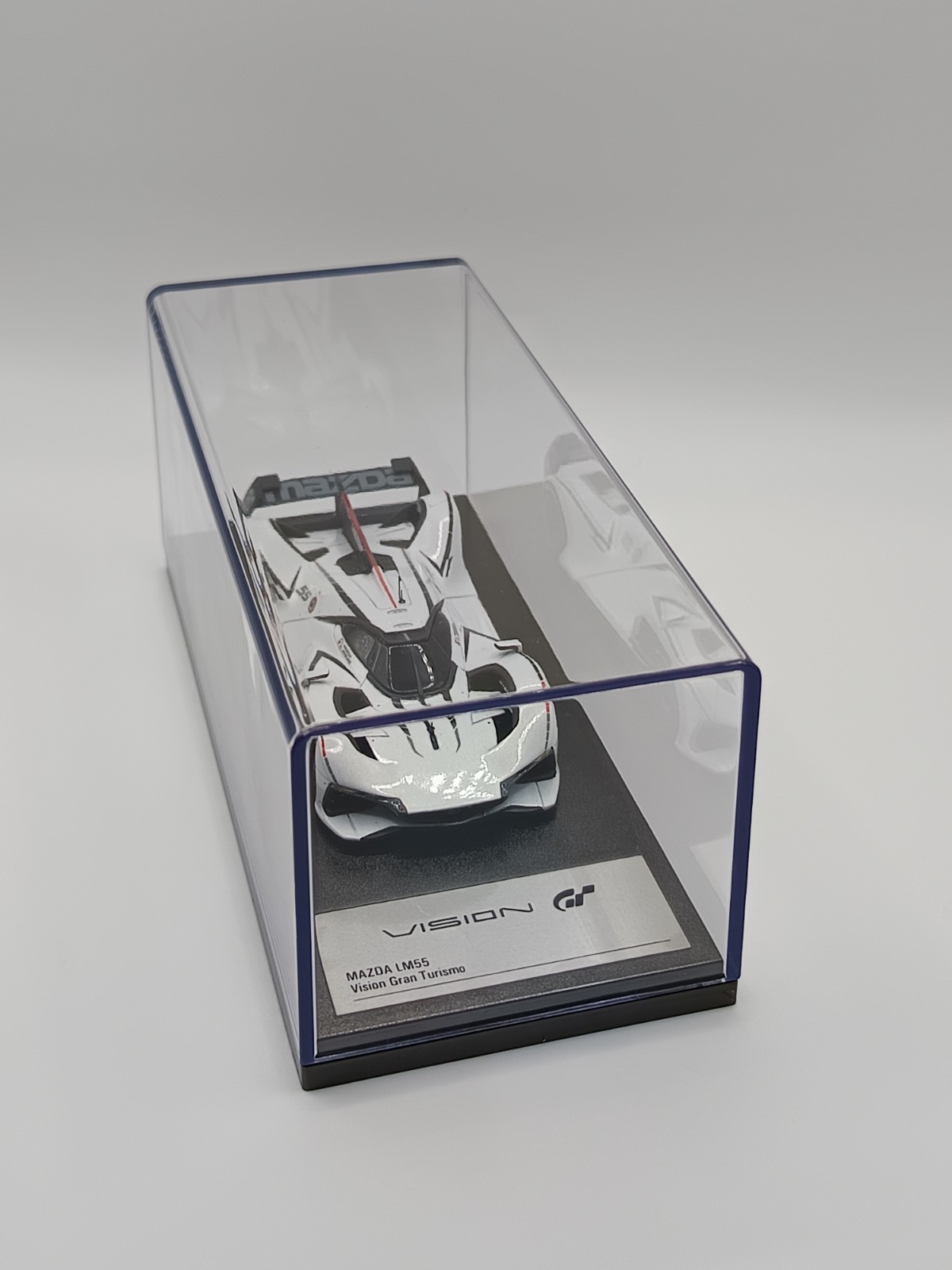 Modellers 1/43 Mazda LM55 Vision Gran Turismo – Atmospheric White MD43005 Rare!!