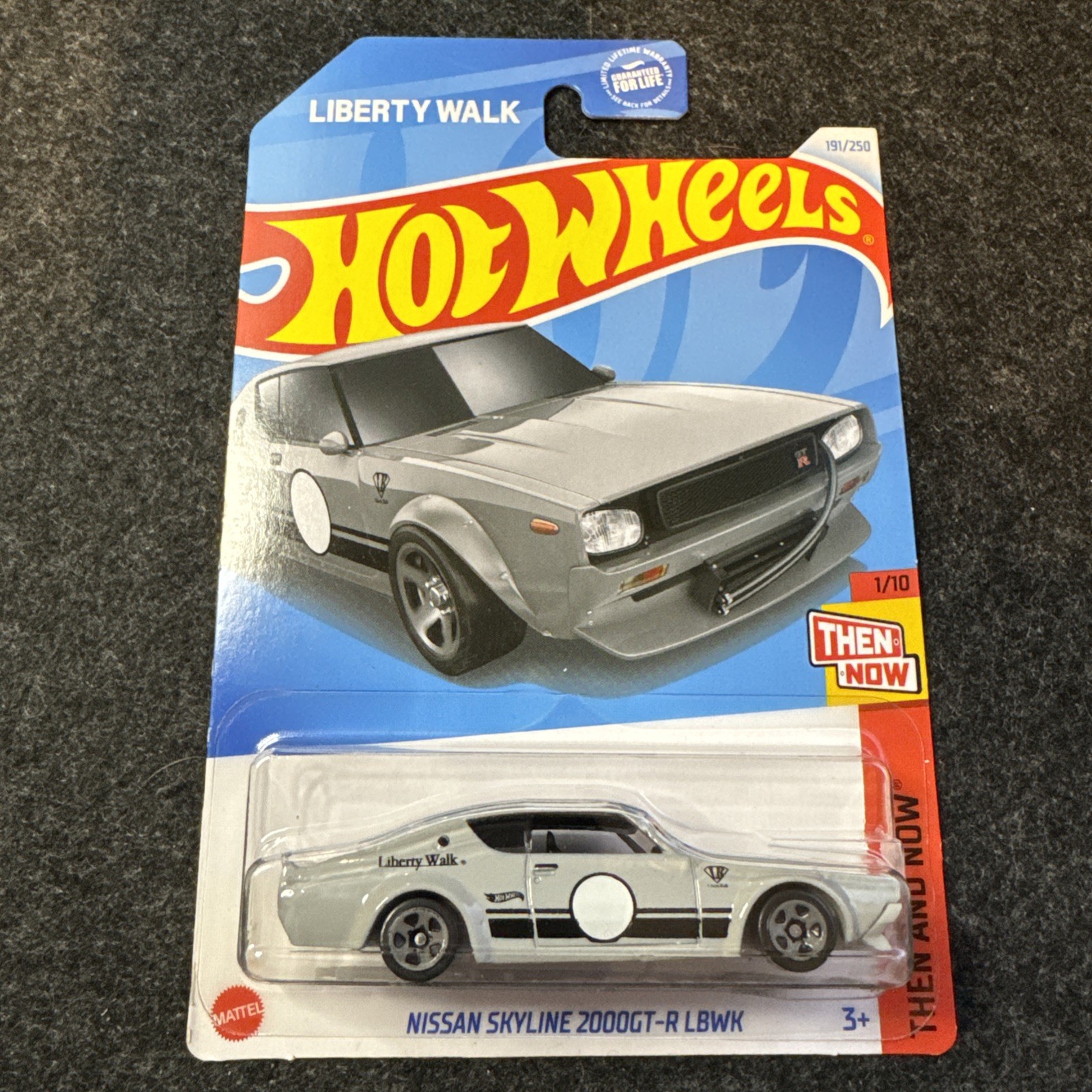 Hot Wheels | Then and Now | NISSAN SKYLINE 2000GT-R LBWK (Gray)