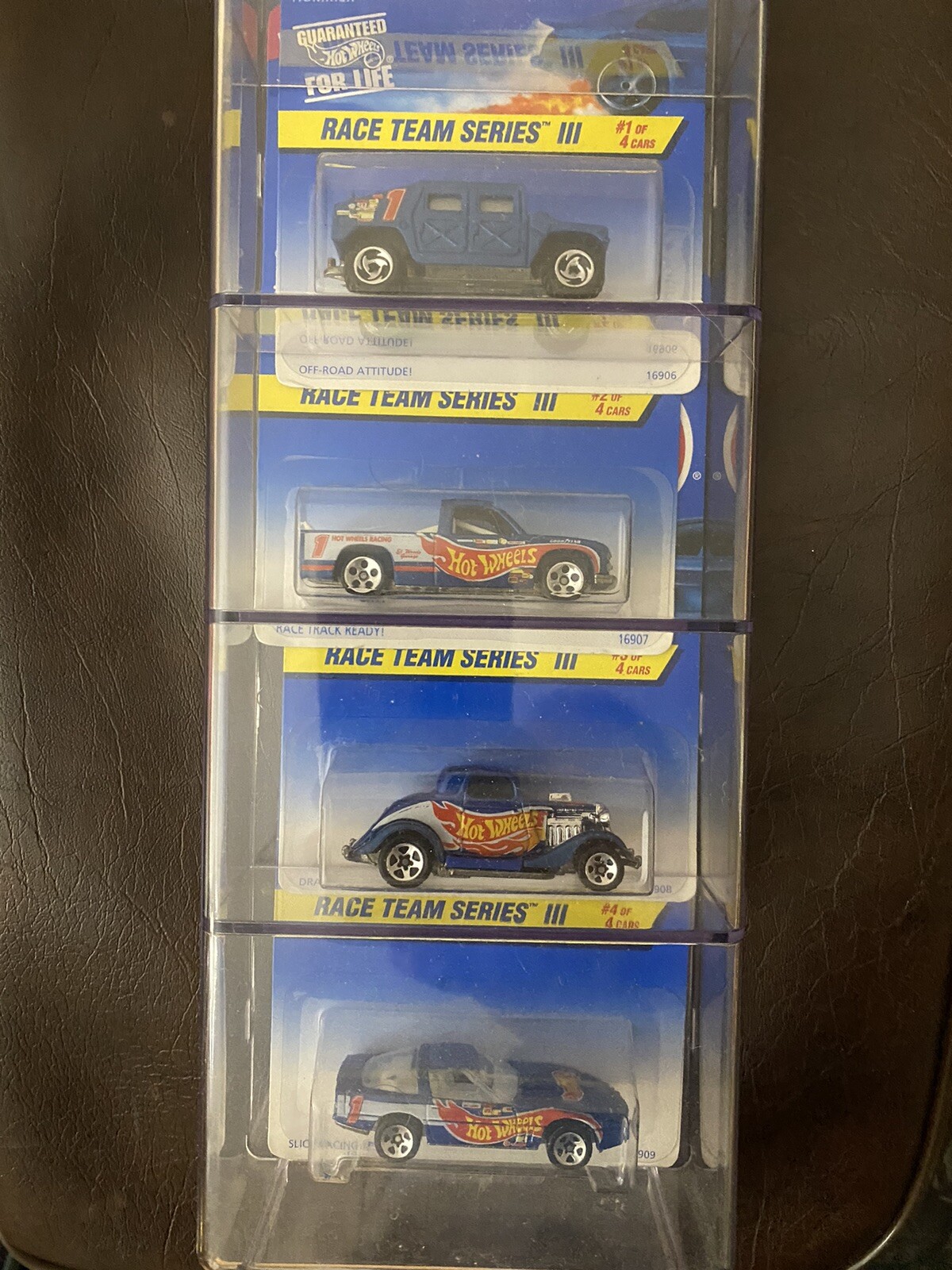 Hot Wheels – Race Team Series lll – 4 Car Complete Set