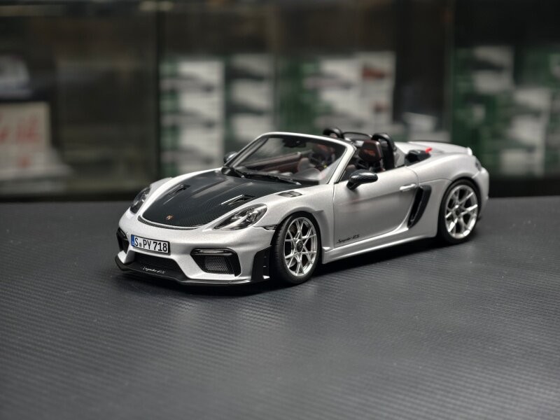 NOREV 1:18 Porsche 718 Spyder RS 2023 Convertible Car Model
