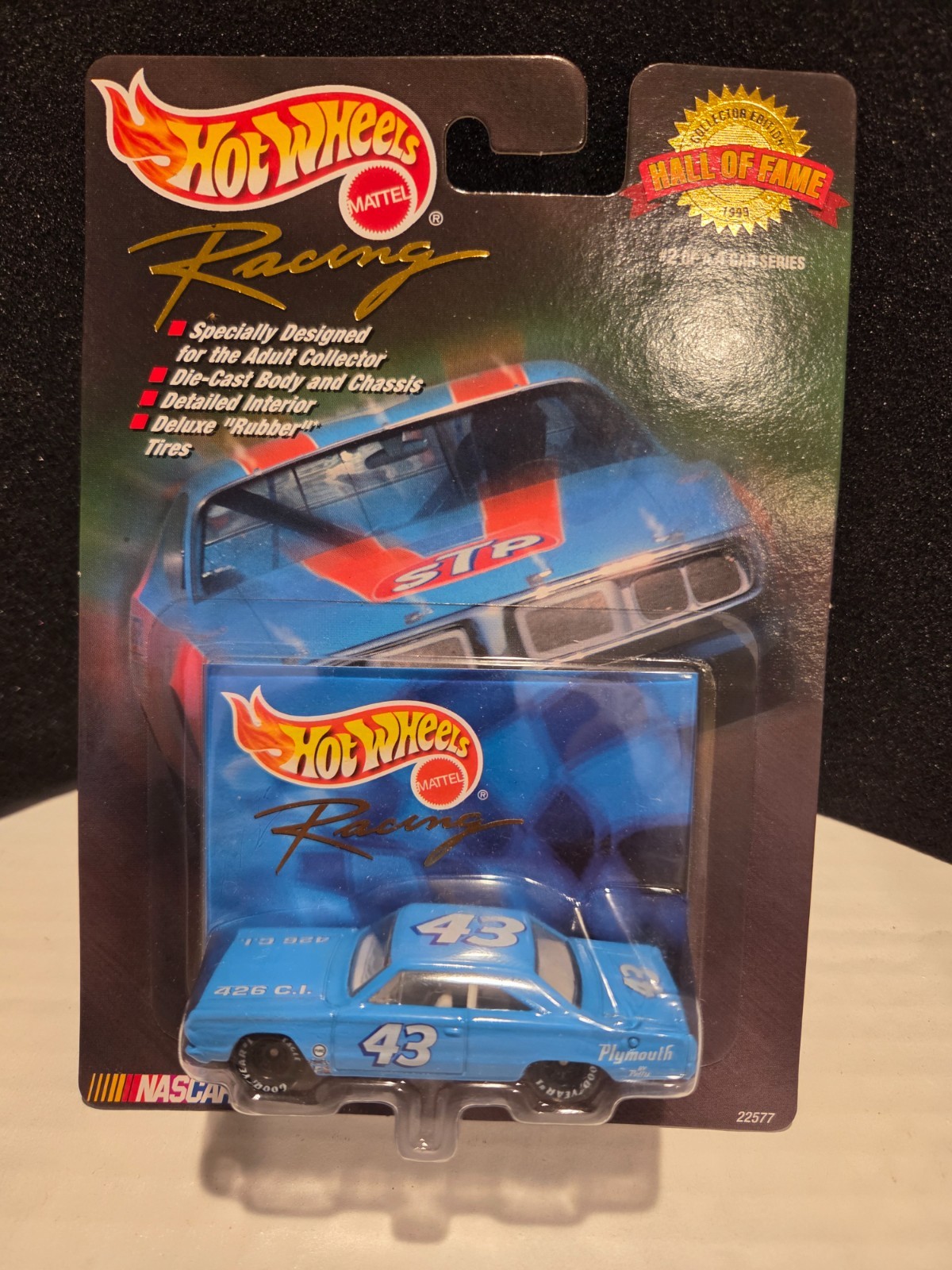 Hot Wheels Hall of Fame #43 Richard Petty ’67 Plymouth 1:64 #2/4 NICE**