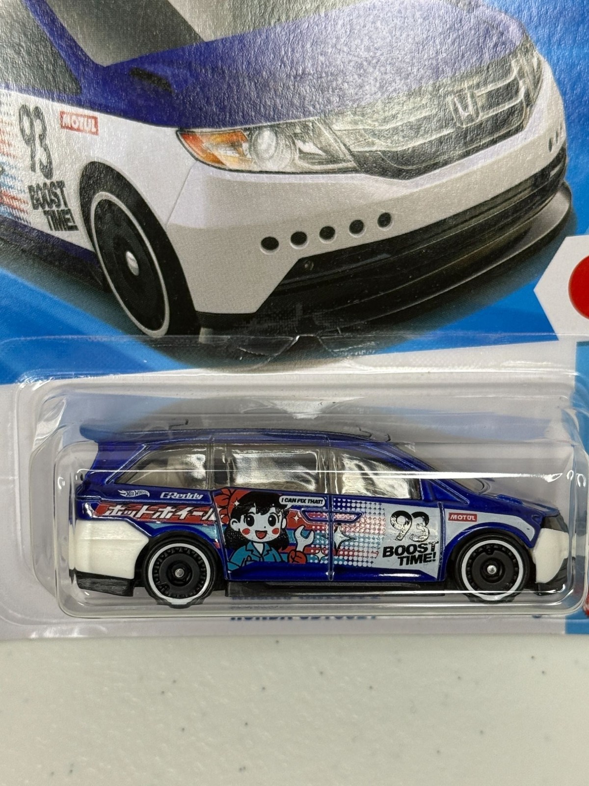 2026 Hot Wheels Honda Odyssey HW J-Imports 6/10 149/250 1:64 NOC