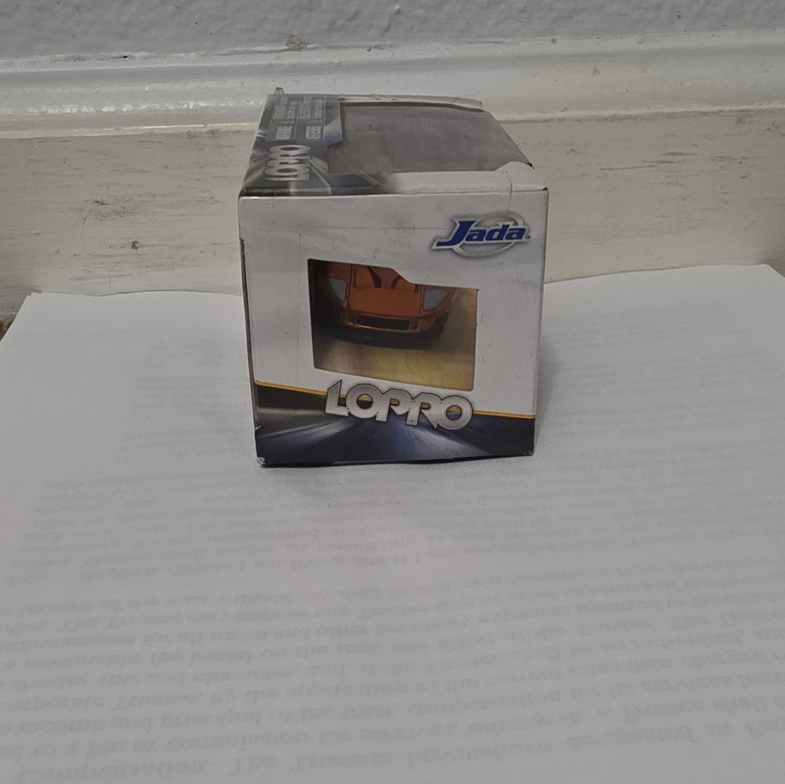 Jada LoPro 1:64 2005 Ford GT Diecast Car Orange/Black Unopened Box