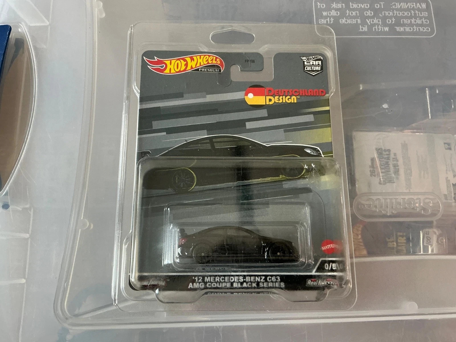 Hot Wheels Deutschland Design ’12 Mercedes-Benz C63 AMG Coupe Black Series 0/5