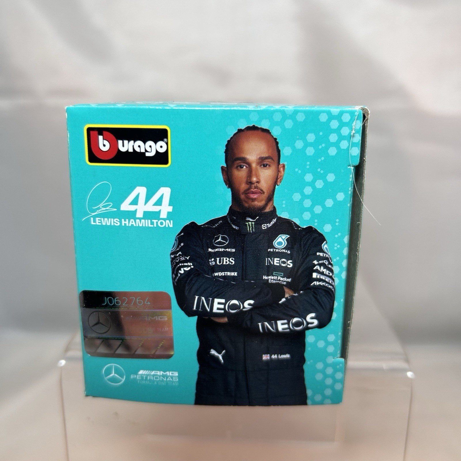 2023 Bburago 1/43 Mercedes F1 W14 Lewis Hamilton #44 Diecast Model Car NIB