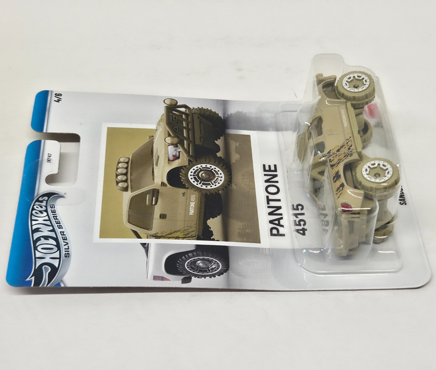 SANDBLASTER – Pantone 4515 – Mattel 2026 Hot Wheels Silver Series #4/6 IN STOCK