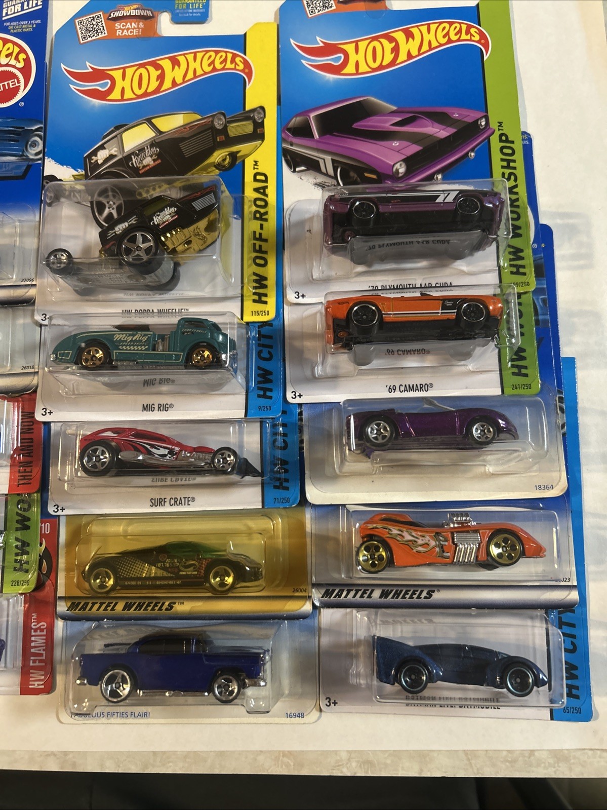 Hot Wheels Lot Of 20 Cars- Various Years, Sets, Series And Models – Unopened