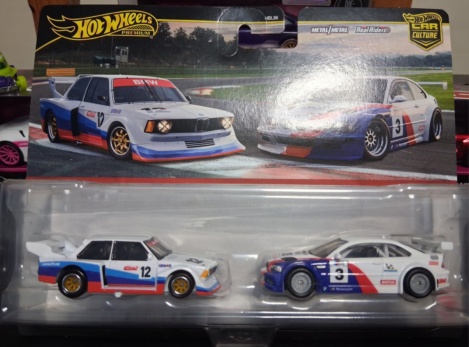 Hot Wheels Premium Car Culture 2 Pack – BMW 320 Group 5 & 2001 BMW M3 GTR