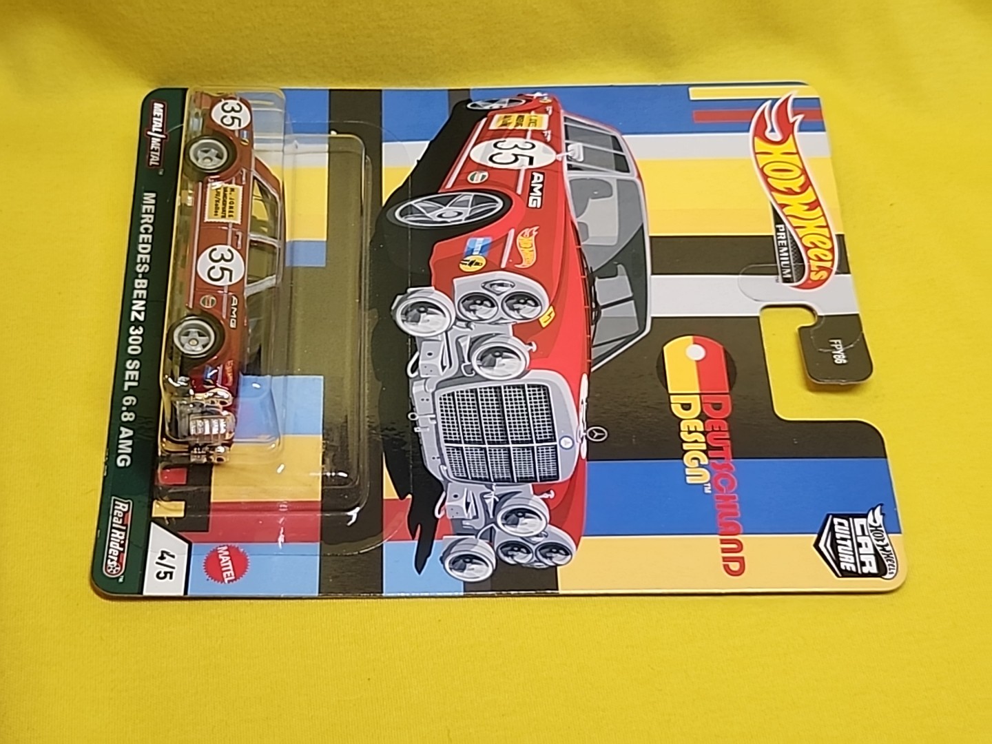 2020 Hot Wheels Mercedes-Benz 300 SEL 6.8 Deutschland Design Premium NIP 🔥(A5)