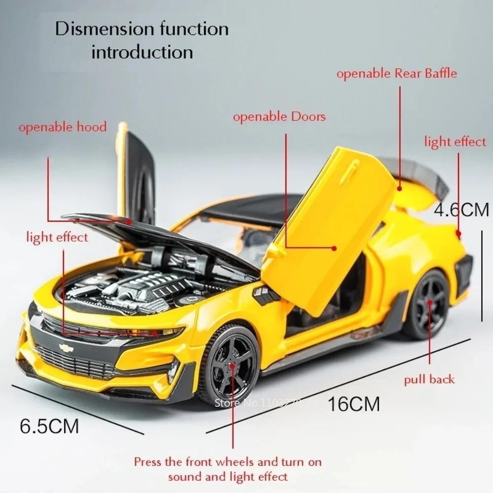 1:32 Chevrolet Camaro Diecast Vehicle Collectible Model Car Toy Kids Gift NEW