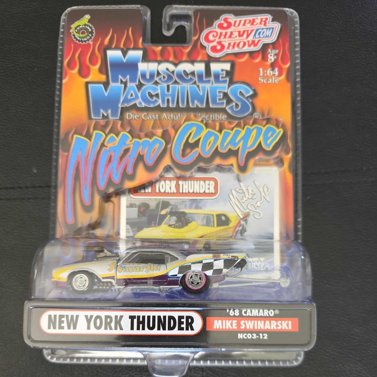 6 Pks 1:64 scale Muscle Machines Nitro Coupe die-cast vehicles Adult Collectibes