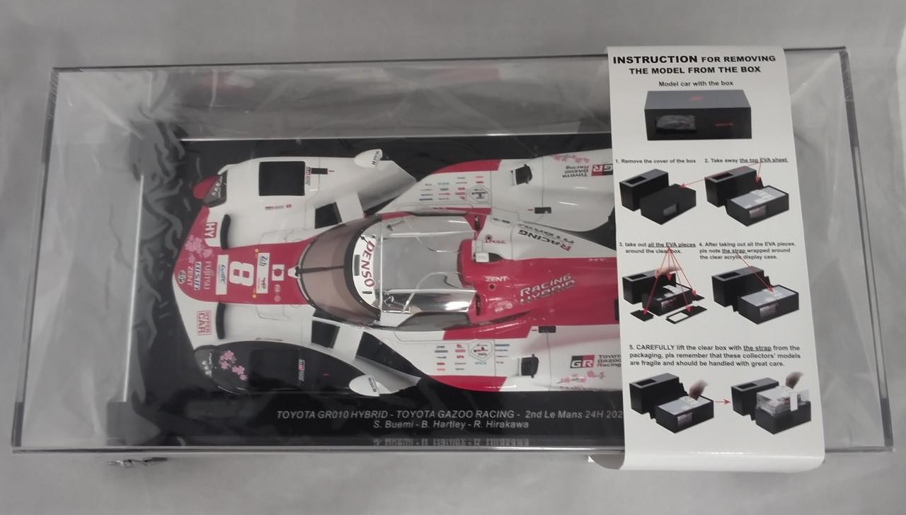 SPARK 1 18 TOYOTA GAZOO RACING TOYOTA GR010 HYBRID
