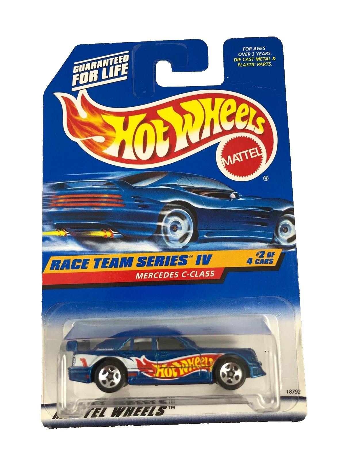 1997 Hot Wheels Race Team Series IV Complete 4 Car Set