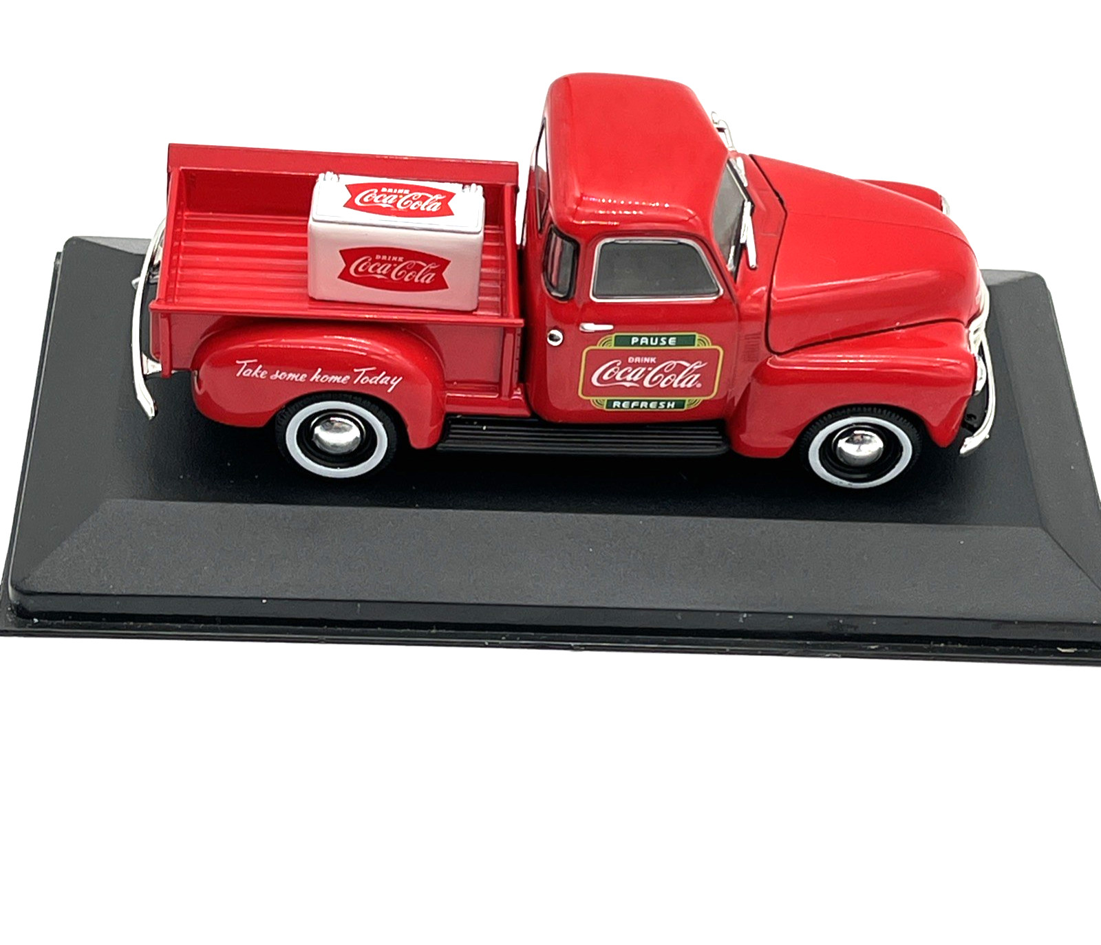 1953 Chevy Pickup Coca-Cola 1:43 Diecast w/ Metal Cooler