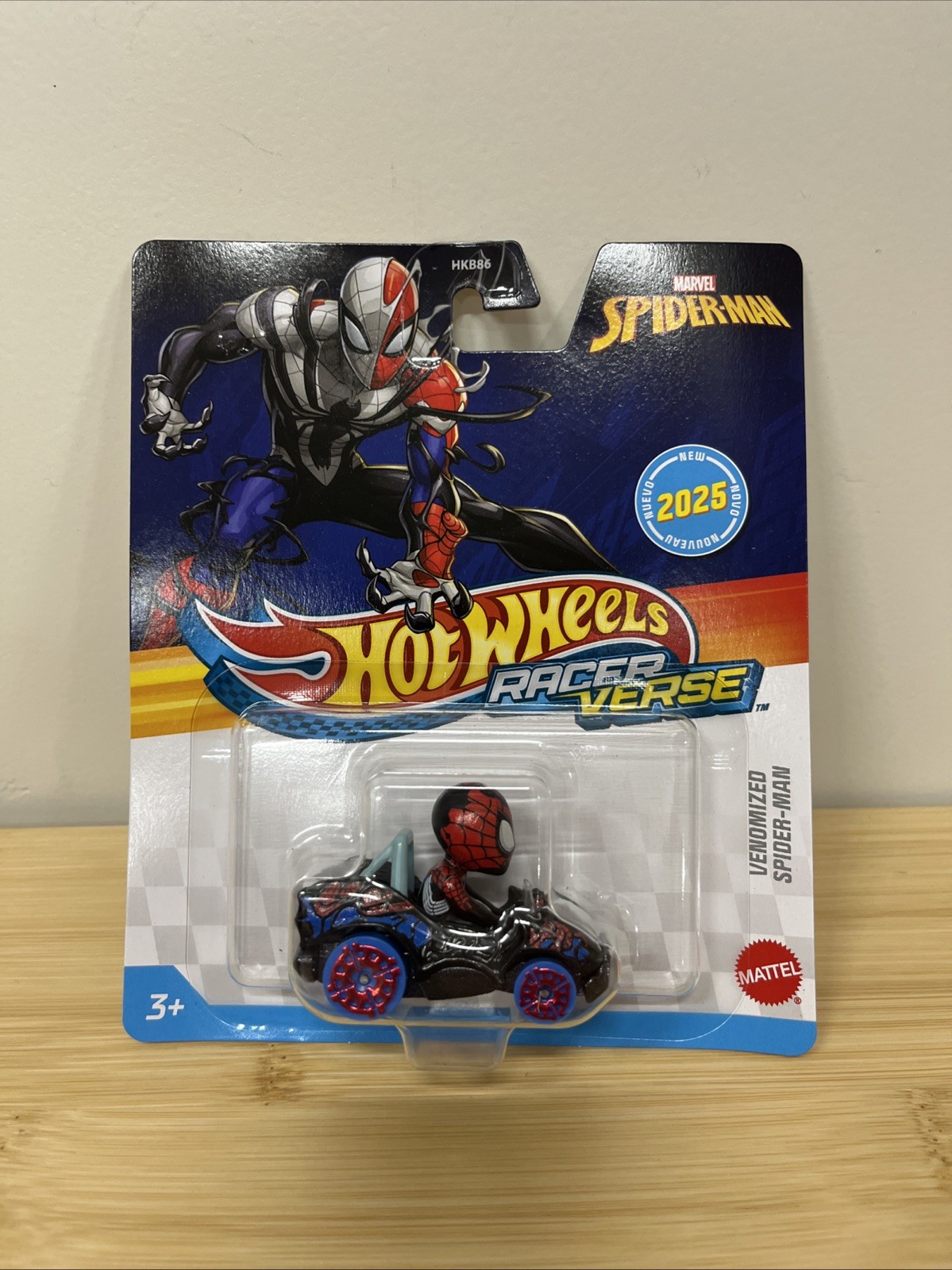Hot Wheels Racerverse 2025 1:64 Die-Cast Venomized Spider-man