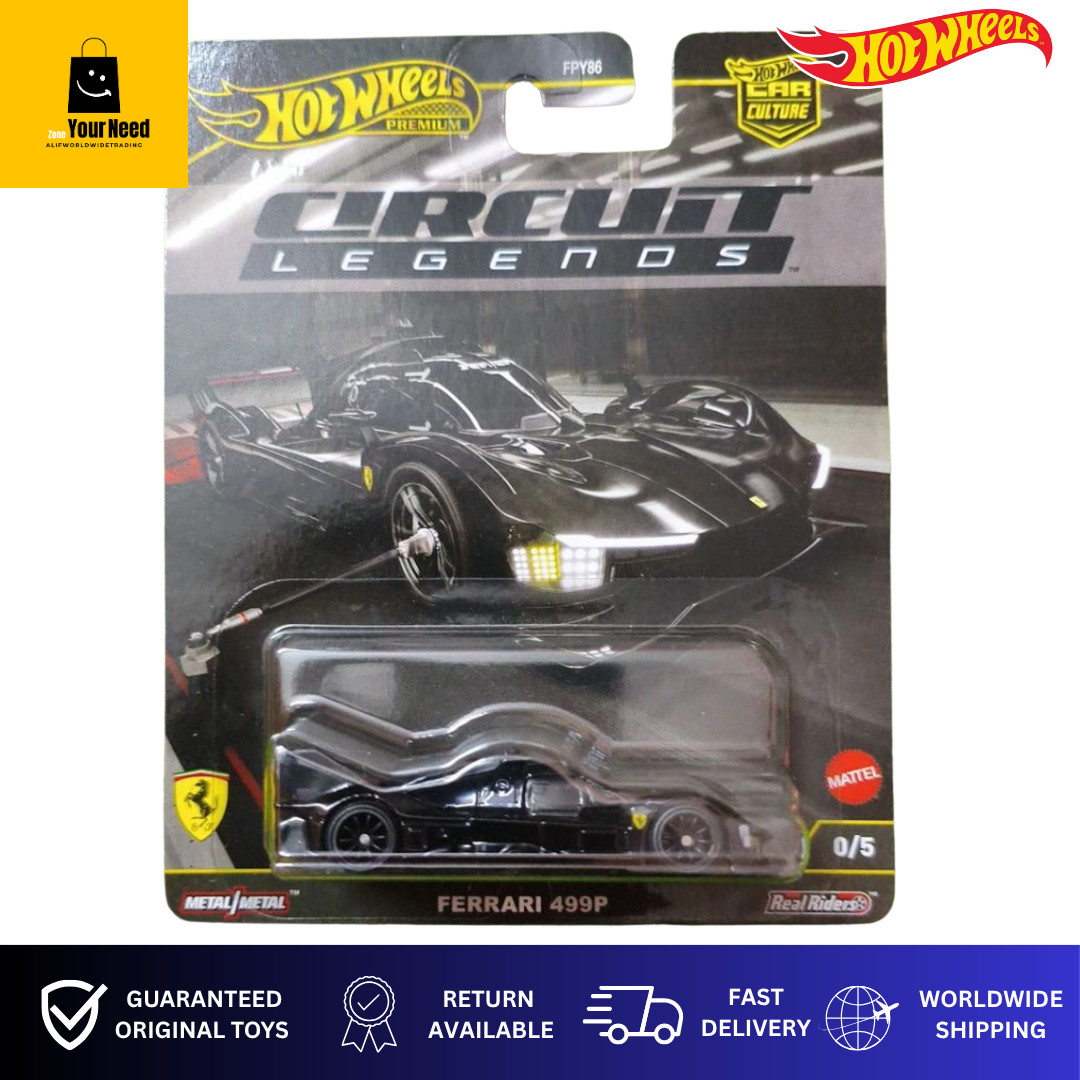 Hot Wheels Premium Car Circuit Legends Ferrari 499P | CUSTOM CHASE
