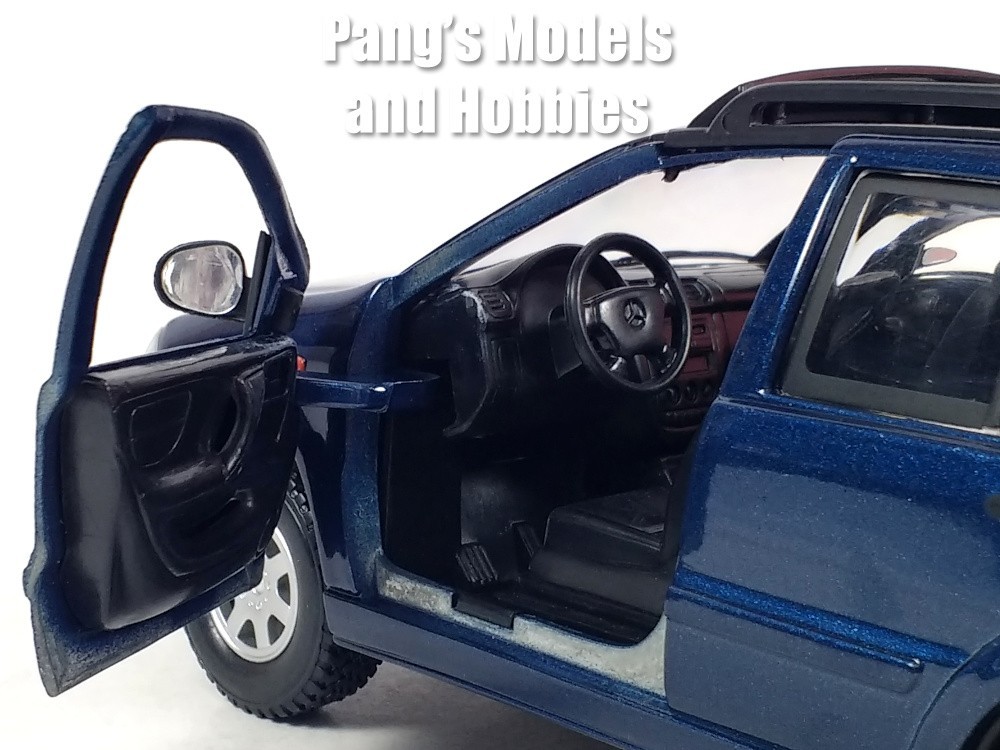 1997 Mercedes-Benz M Class ML-430 W163 1/24 Scale Diecast Model – BLUE