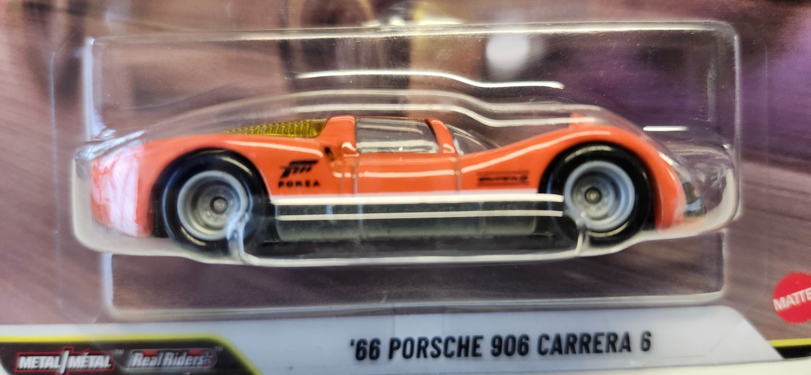 Hot Wheels Pop Culture Forza ’66 Porsche 906 Carrera 6 In Orange