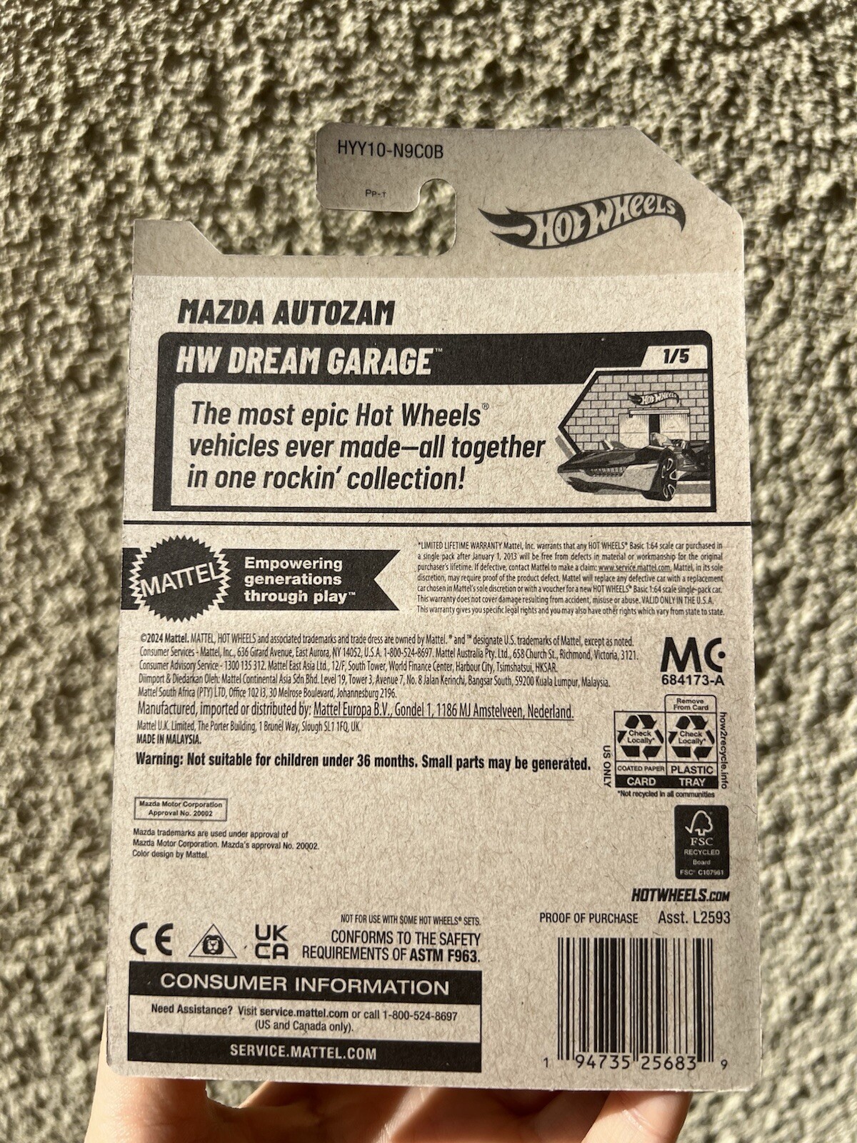 2025 Hot Wheels Zamac Custom ‘53 Chevy & Mazda Autozam Walmart Exclusive