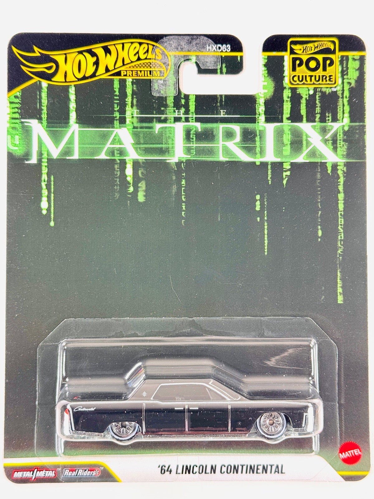 Hot Wheels Premium 2025 Pop Culture “Matrix” ’64 Lincoln Continental