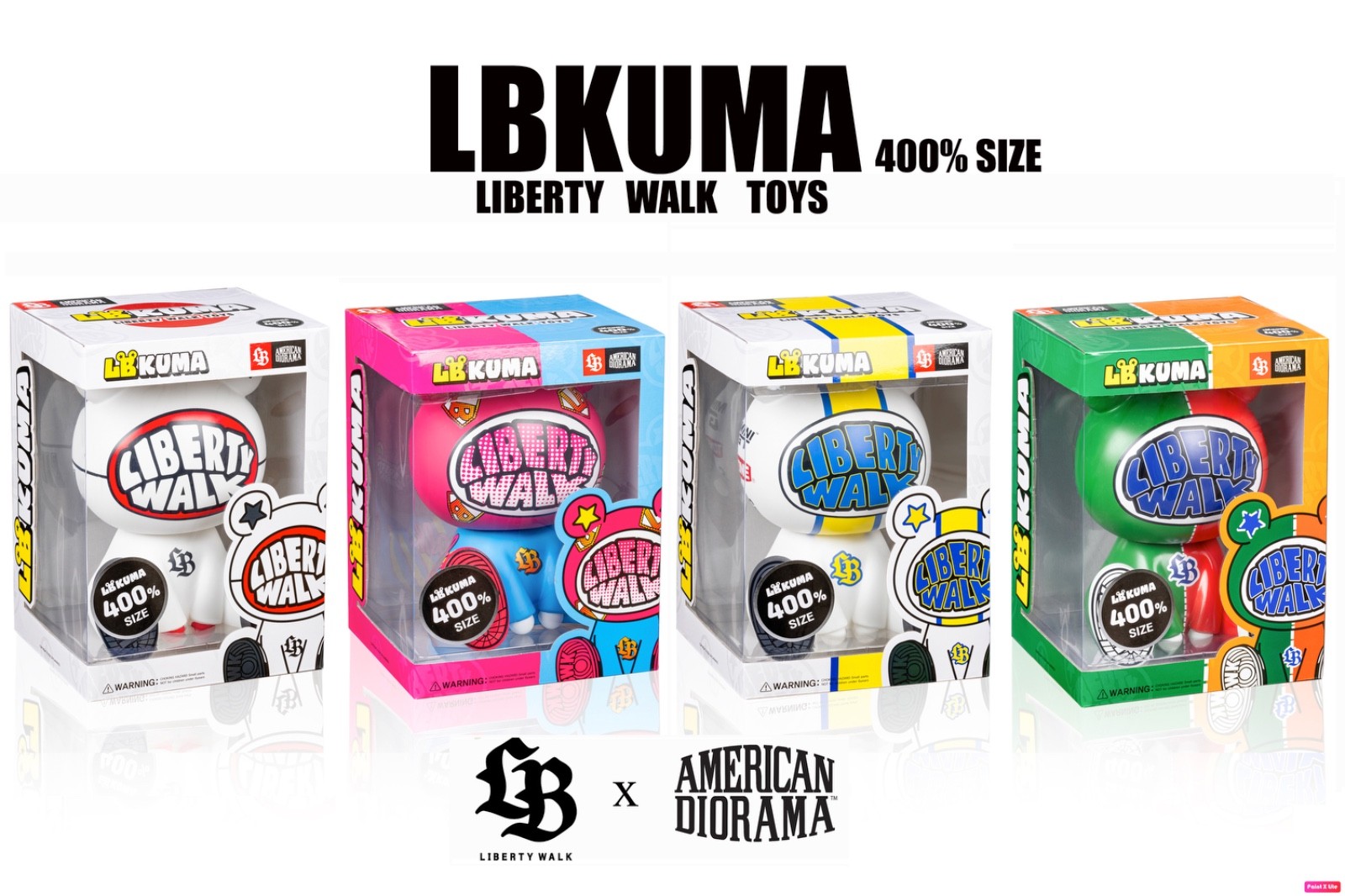 Liberty Walk x American Diorama 400% LB KUMA 11 inches Tall S15 Style-03 Limited