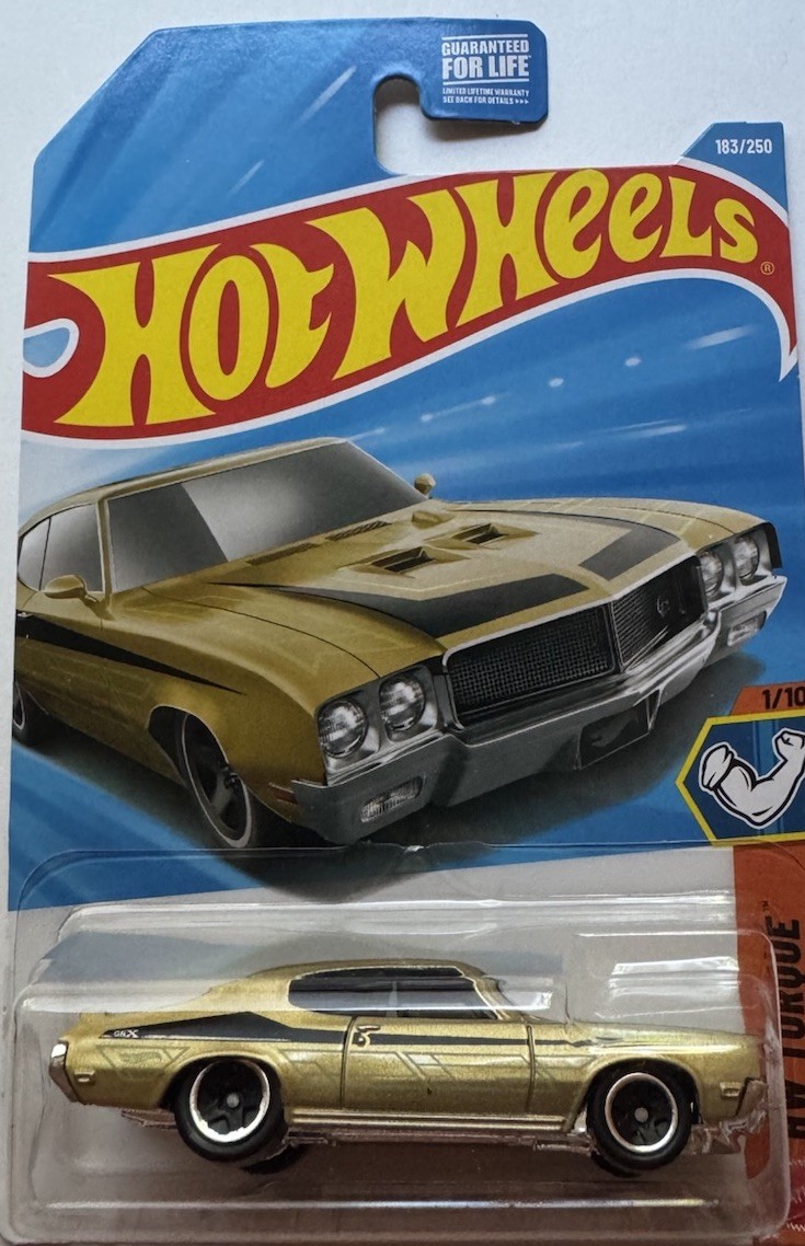 2026 Hot Wheels MUSCLE MANIA 1/10 ’70 Buick GSX 183/250