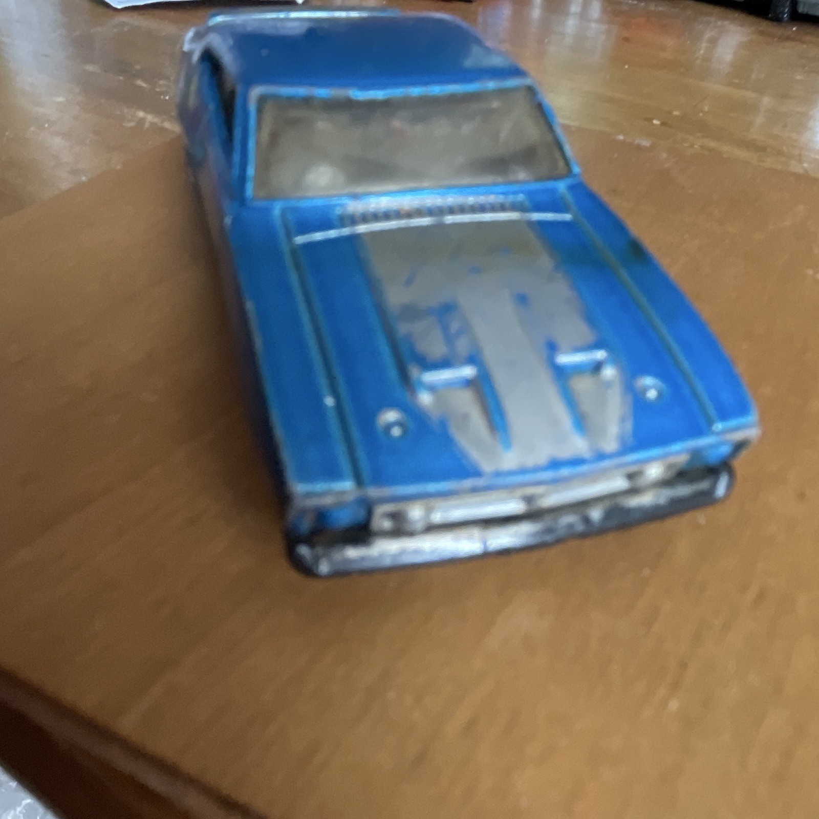 Hot Wheels ’67 Ford Falcon XB Blue/Silver Diecast Car 1967 1:64 Scale