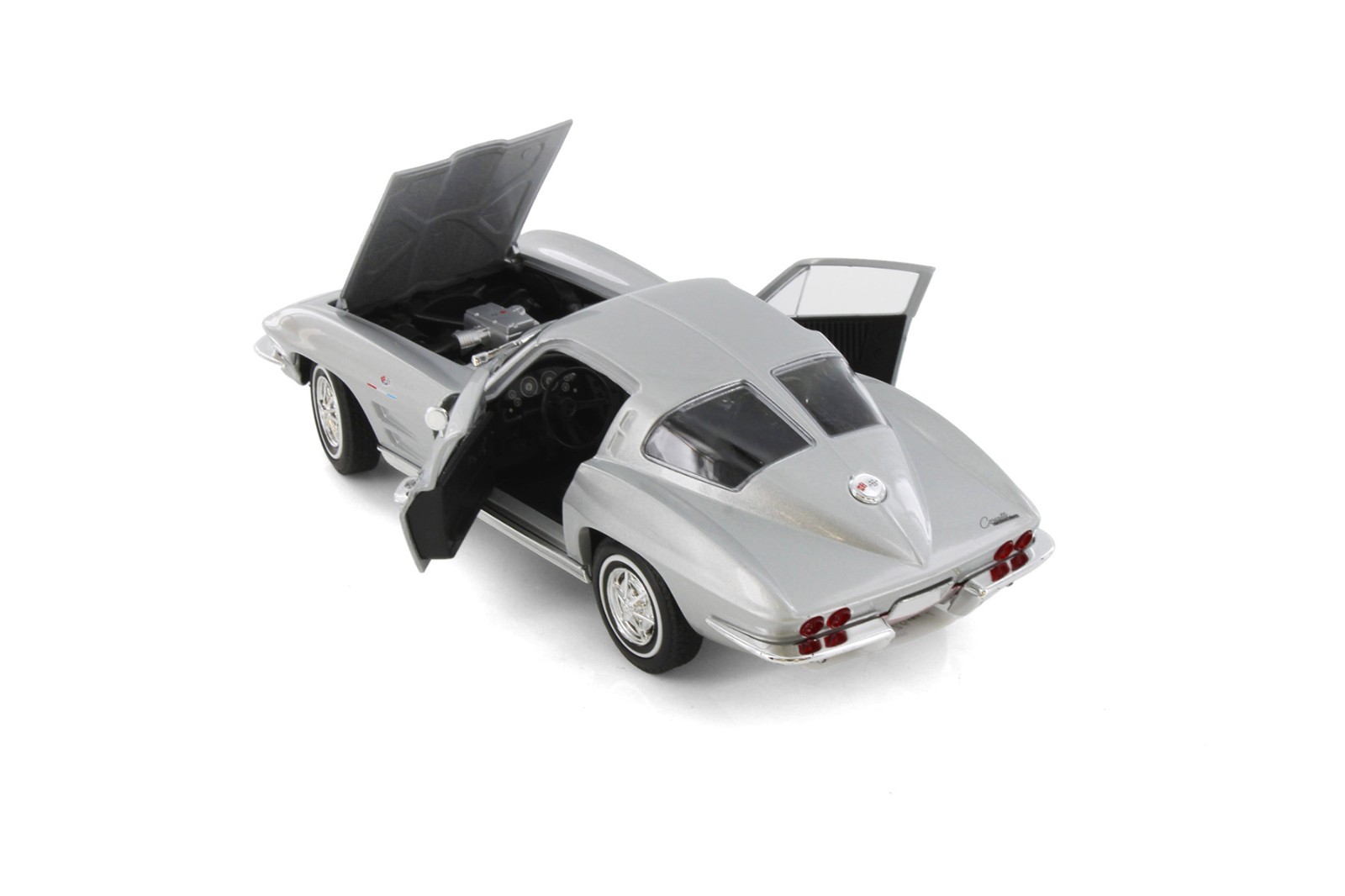 1963 CHEVY CORVETTE HARD TOP WELLY 24073/4D 1/24 scale DIECAST CAR