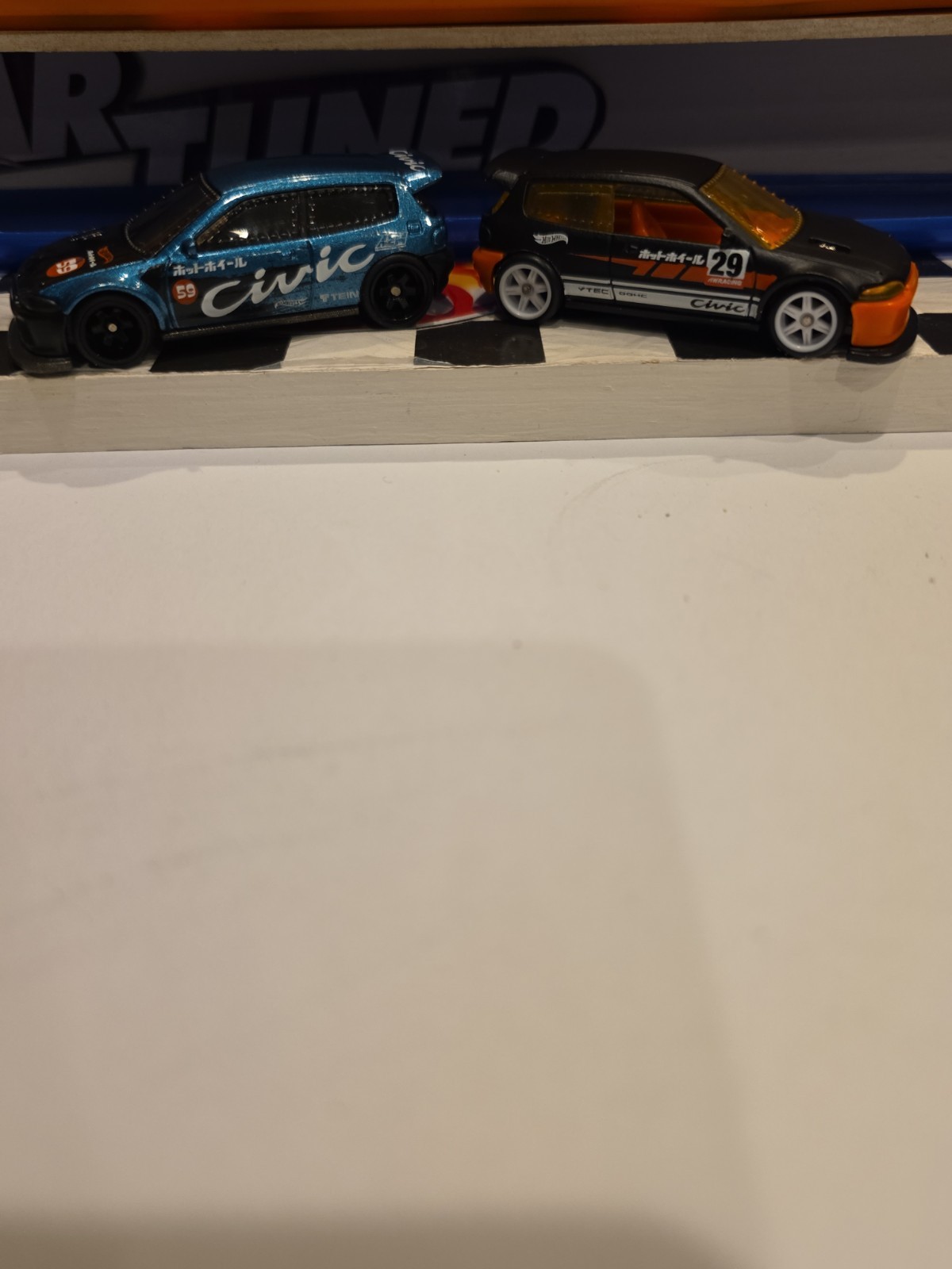 Hot Wheels Custom Honda Civic HCT11 ×2