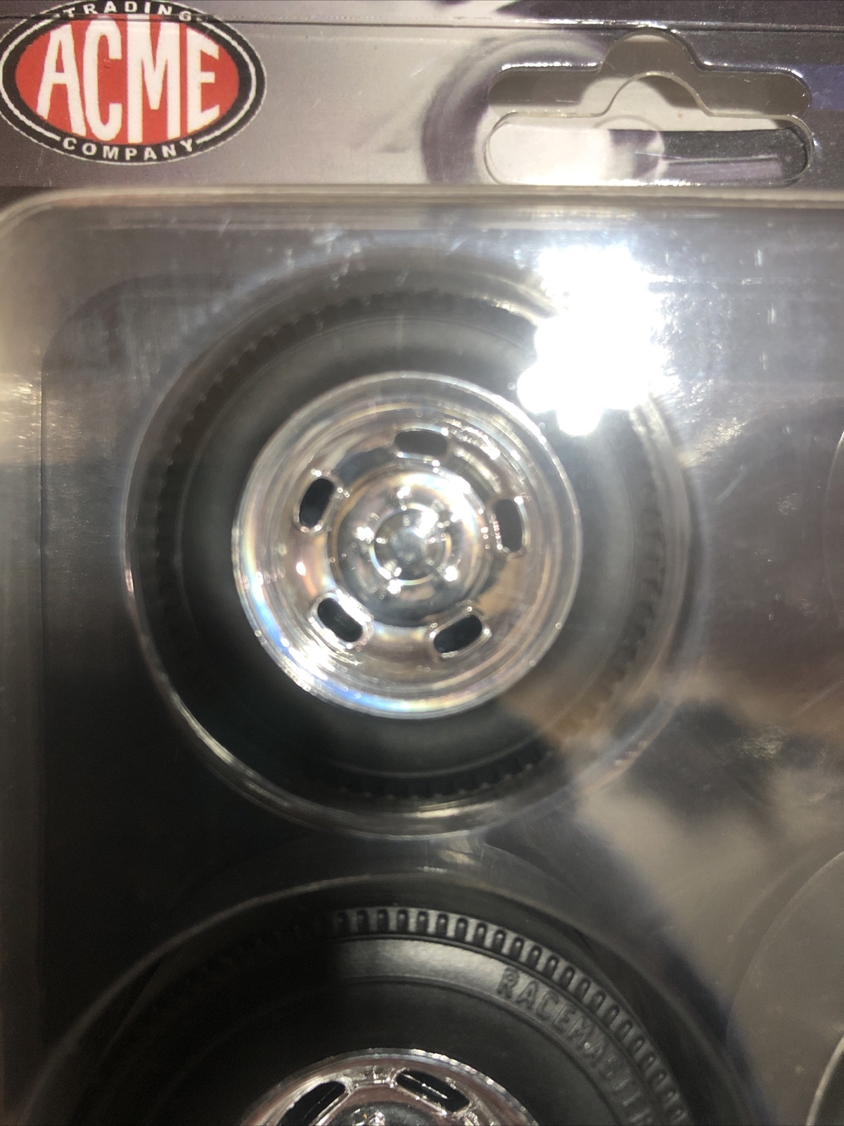 Dragster Wheel and tire set 1:18 1800905 w
