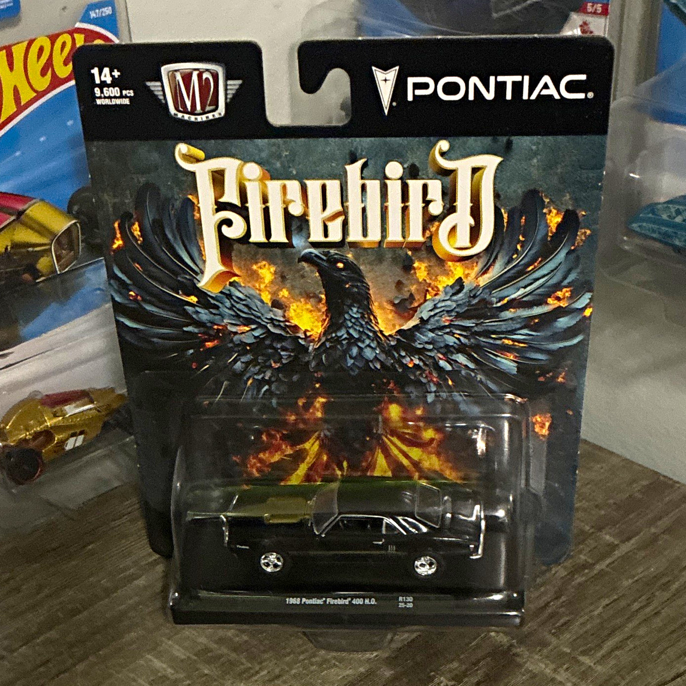 M2 Machines Auto-Drivers 1968 Pontiac Firebird 400 H.O. 1:64 Black Unopened