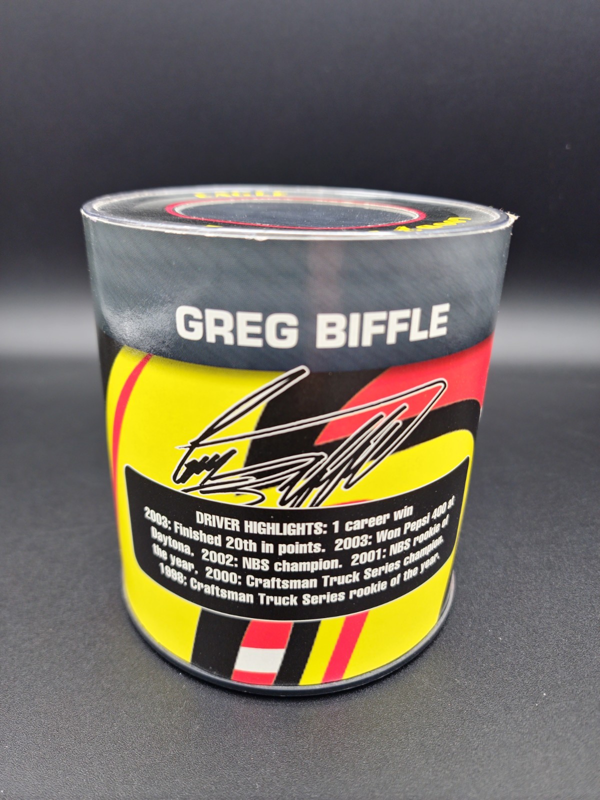 Greg Biffle Nascar – Hot Wheels Oil Can – National Guard -Goodyear – Eagle